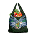 Custom Canberra Raiders Grocery Bag Viking Warrior Polynesia Islander Rugby Mascot