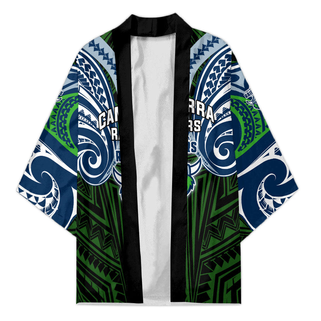 Custom Canberra Raiders Kimono Viking Warrior Polynesia Islander Rugby Mascot