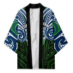 Custom Canberra Raiders Kimono Viking Warrior Polynesia Islander Rugby Mascot