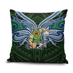 Custom Canberra Raiders Pillow Cover Viking Warrior Polynesia Islander Rugby Mascot