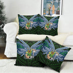 Custom Canberra Raiders Pillow Cover Viking Warrior Polynesia Islander Rugby Mascot