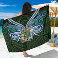 Custom Canberra Raiders Sarong Viking Warrior Polynesia Islander Rugby Mascot