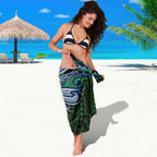 Custom Canberra Raiders Sarong Viking Warrior Polynesia Islander Rugby Mascot