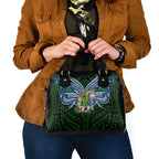 Custom Canberra Raiders Shoulder Handbag Viking Warrior Polynesia Islander Rugby Mascot