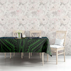 Custom Canberra Raiders Tablecloth Viking Warrior Polynesia Islander Rugby Mascot