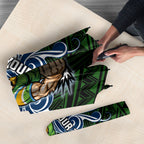 Custom Canberra Raiders Umbrella Viking Warrior Polynesia Islander Rugby Mascot