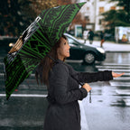 Custom Canberra Raiders Umbrella Viking Warrior Polynesia Islander Rugby Mascot