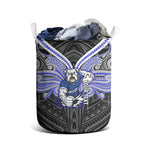 Custom Canterbury-Bankstown Bulldogs Laundry Basket Bulldog Warrior Polynesia Islander Rugby Mascot
