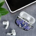 Custom Canterbury-Bankstown Bulldogs AirPods Case Bulldog Warrior Polynesia Islander Rugby Mascot