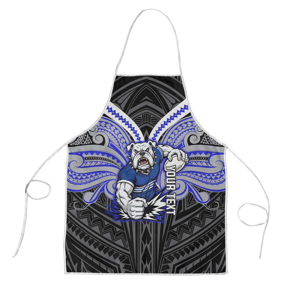 Custom Canterbury-Bankstown Bulldogs Apron Bulldog Warrior Polynesia Islander Rugby Mascot