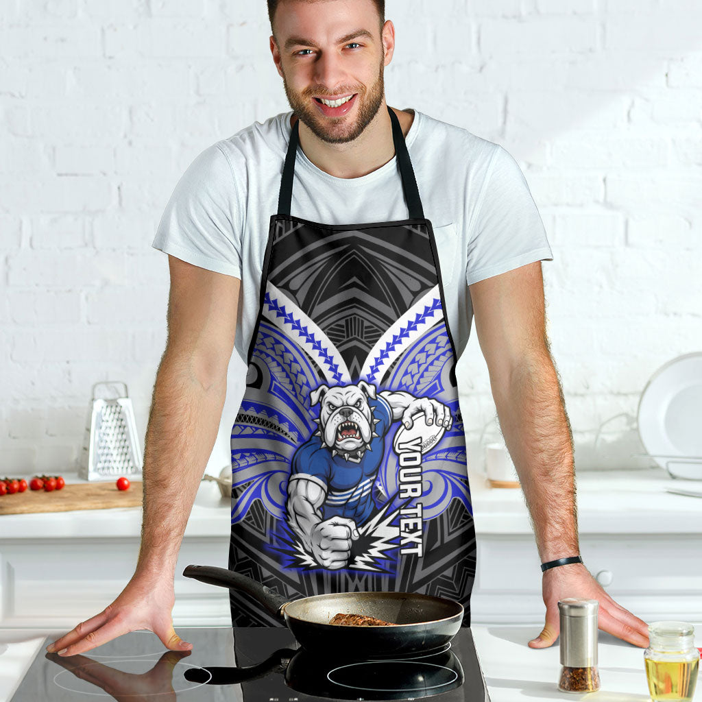 Custom Canterbury-Bankstown Bulldogs Apron Bulldog Warrior Polynesia Islander Rugby Mascot