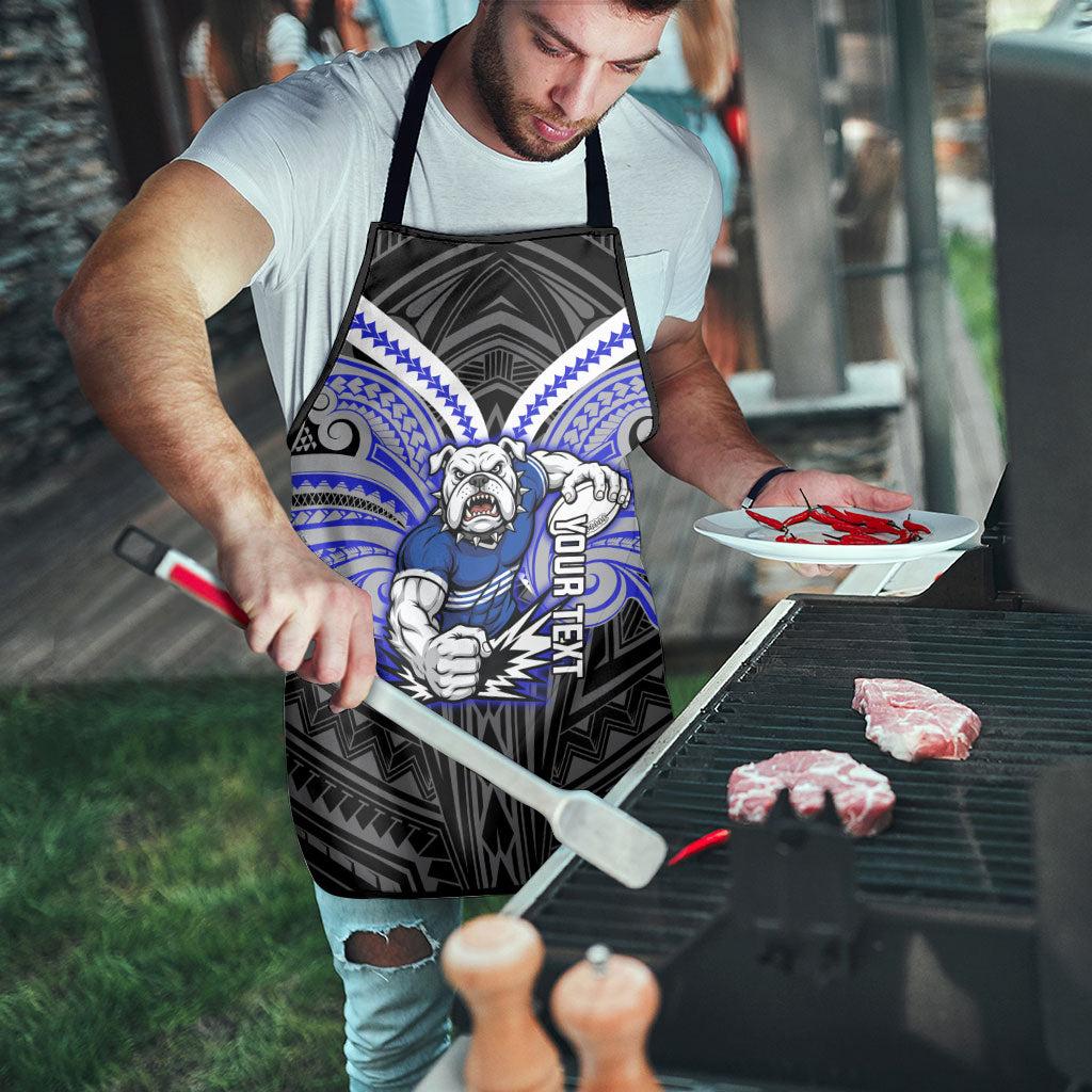 Custom Canterbury-Bankstown Bulldogs Apron Bulldog Warrior Polynesia Islander Rugby Mascot