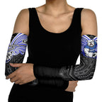 Custom Canterbury-Bankstown Bulldogs Arm Sleeves Bulldog Warrior Polynesia Islander Rugby Mascot