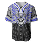 Custom Canterbury-Bankstown Bulldogs Baseball Jersey Bulldog Warrior Polynesia Islander Rugby Mascot