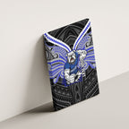Custom Canterbury-Bankstown Bulldogs Canvas Wall Art Bulldog Warrior Polynesia Islander Rugby Mascot