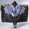 Custom Canterbury-Bankstown Bulldogs Hooded Blanket Bulldog Warrior Polynesia Islander Rugby Mascot