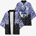 Custom Canterbury-Bankstown Bulldogs Kimono Bulldog Warrior Polynesia Islander Rugby Mascot