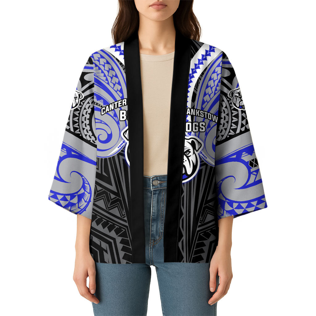 Custom Canterbury-Bankstown Bulldogs Kimono Bulldog Warrior Polynesia Islander Rugby Mascot