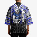Custom Canterbury-Bankstown Bulldogs Kimono Bulldog Warrior Polynesia Islander Rugby Mascot