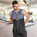 Custom Canterbury-Bankstown Bulldogs Men Tank Top Bulldog Warrior Polynesia Islander Rugby Mascot