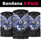 Custom Canterbury-Bankstown Bulldogs Neck Gaiter Bulldog Warrior Polynesia Islander Rugby Mascot