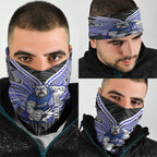 Custom Canterbury-Bankstown Bulldogs Neck Gaiter Bulldog Warrior Polynesia Islander Rugby Mascot