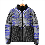 Custom Canterbury-Bankstown Bulldogs Padded Jacket Bulldog Warrior Polynesia Islander Rugby Mascot
