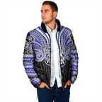 Custom Canterbury-Bankstown Bulldogs Padded Jacket Bulldog Warrior Polynesia Islander Rugby Mascot