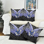 Custom Canterbury-Bankstown Bulldogs Pillow Cover Bulldog Warrior Polynesia Islander Rugby Mascot