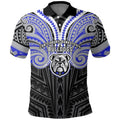 Custom Canterbury-Bankstown Bulldogs Polo Shirt Bulldog Warrior Polynesia Islander Rugby Mascot