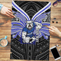 Custom Canterbury-Bankstown Bulldogs Puzzle Bulldog Warrior Polynesia Islander Rugby Mascot