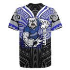 Custom Canterbury-Bankstown Bulldogs Rugby Jersey Bulldog Warrior Polynesia Islander Rugby Mascot