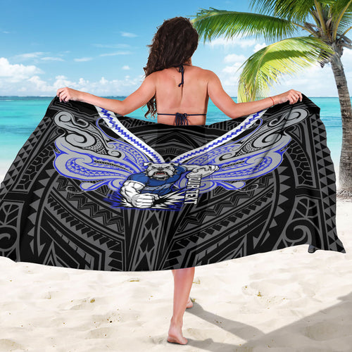 Custom Canterbury-Bankstown Bulldogs Sarong Bulldog Warrior Polynesia Islander Rugby Mascot