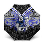 Custom Canterbury-Bankstown Bulldogs Umbrella Bulldog Warrior Polynesia Islander Rugby Mascot