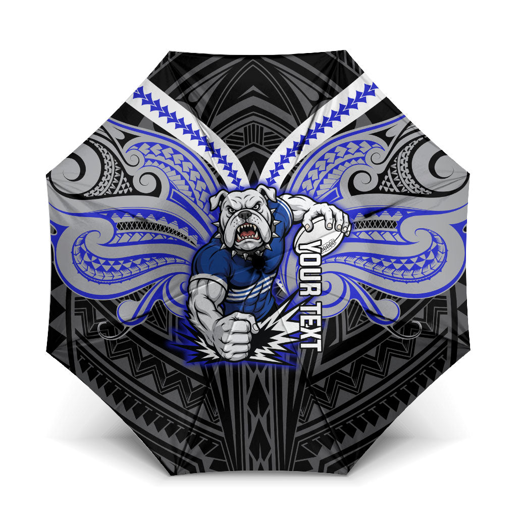 Custom Canterbury-Bankstown Bulldogs Umbrella Bulldog Warrior Polynesia Islander Rugby Mascot