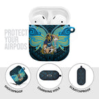 Custom Gold Coast Titans AirPods Case Titan Warrior Polynesia Islander Rugby Mascot