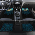 Custom Gold Coast Titans Car Mats Titan Warrior Polynesia Islander Rugby Mascot