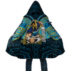 Custom Gold Coast Titans Cloak Titan Warrior Polynesia Islander Rugby Mascot