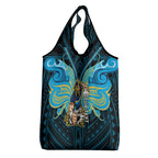 Custom Gold Coast Titans Grocery Bag Titan Warrior Polynesia Islander Rugby Mascot