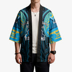 Custom Gold Coast Titans Kimono Titan Warrior Polynesia Islander Rugby Mascot