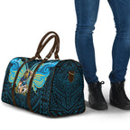 Custom Gold Coast Titans Travel Bag Titan Warrior Polynesia Islander Rugby Mascot