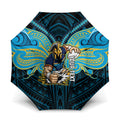 Custom Gold Coast Titans Umbrella Titan Warrior Polynesia Islander Rugby Mascot