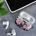 Custom Manly Warringah Sea Eagles AirPods Case Sea Eagle Warrior Polynesia Islander Rugby Mascot