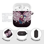 Custom Manly Warringah Sea Eagles AirPods Case Sea Eagle Warrior Polynesia Islander Rugby Mascot
