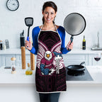 Custom Manly Warringah Sea Eagles Apron Sea Eagle Warrior Polynesia Islander Rugby Mascot