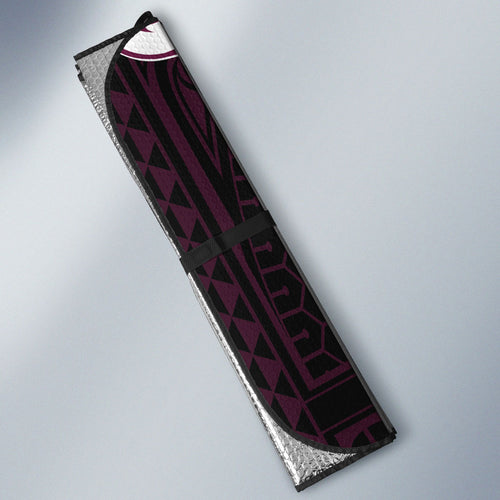 Custom Manly Warringah Sea Eagles Auto Sun Shade Sea Eagle Warrior Polynesia Islander Rugby Mascot