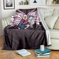 Custom Manly Warringah Sea Eagles Blanket Sea Eagle Warrior Polynesia Islander Rugby Mascot