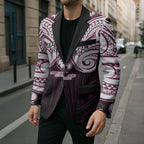Custom Manly Warringah Sea Eagles Blazer Sea Eagle Warrior Polynesia Islander Rugby Mascot