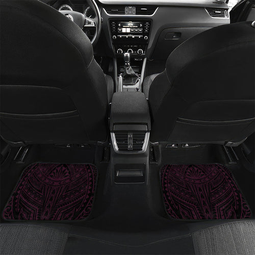 Custom Manly Warringah Sea Eagles Car Mats Sea Eagle Warrior Polynesia Islander Rugby Mascot
