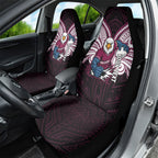 Custom Manly Warringah Sea Eagles Car Seat Cover Sea Eagle Warrior Polynesia Islander Rugby Mascot
